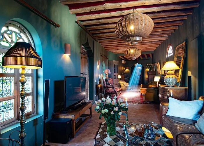 Aux Portes De Marrakech Villa Arts & Deco Avec Piscine